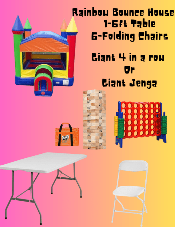 Bounce house package
