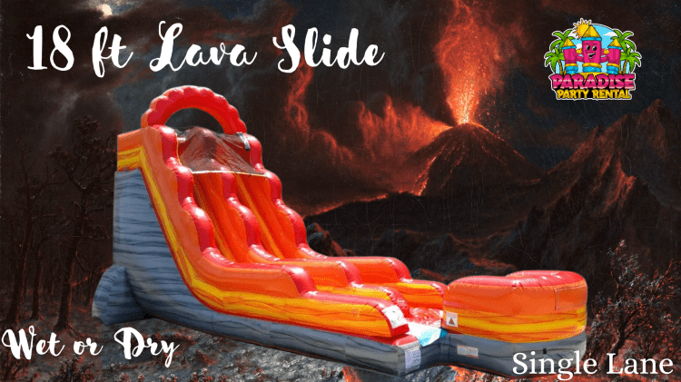 18' Lava Slide